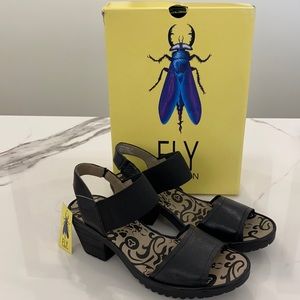 Fly London Wost Sandal - Black